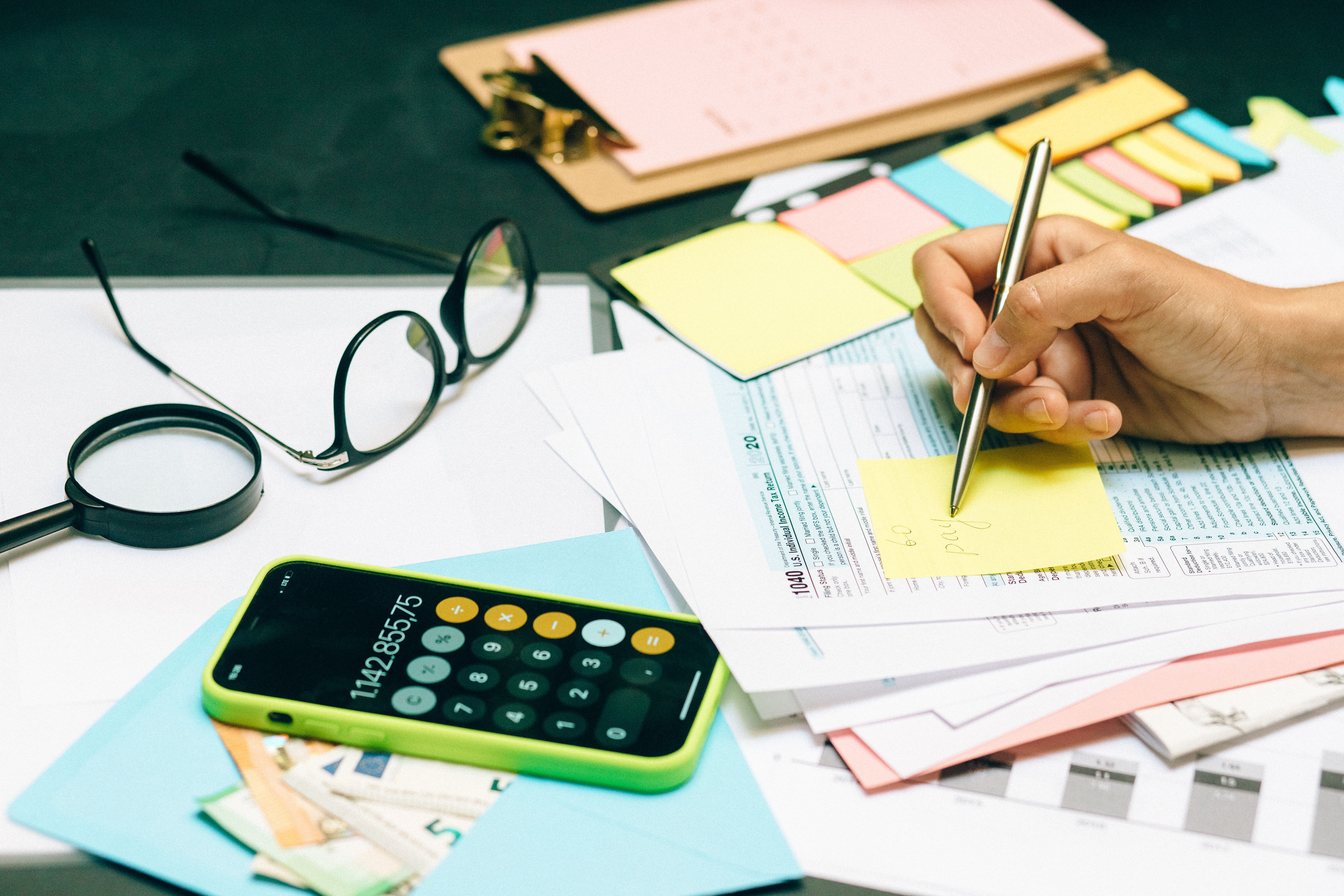 Financial planning and documentation support